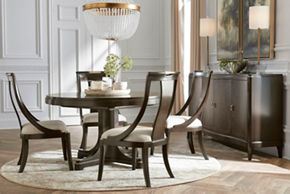 Havertys river deals city dining table